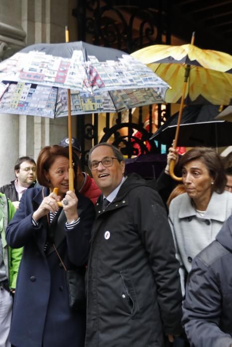 Torra «homenatja» Puigdemont a les Fires de Girona