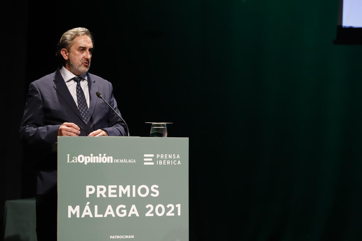 Gala de entrega de los Premios Málaga 2021 de La Opinión