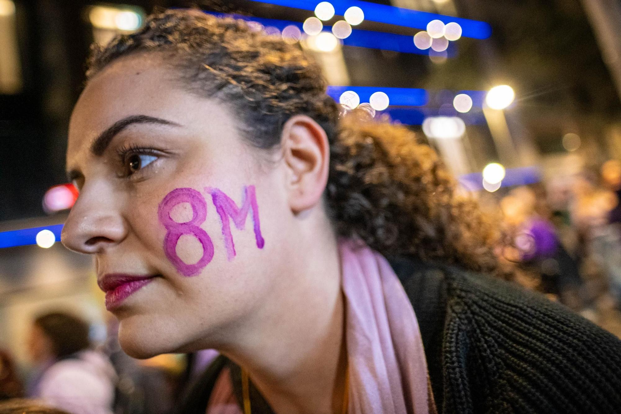 Manifestación del 8M en Santa Cruz