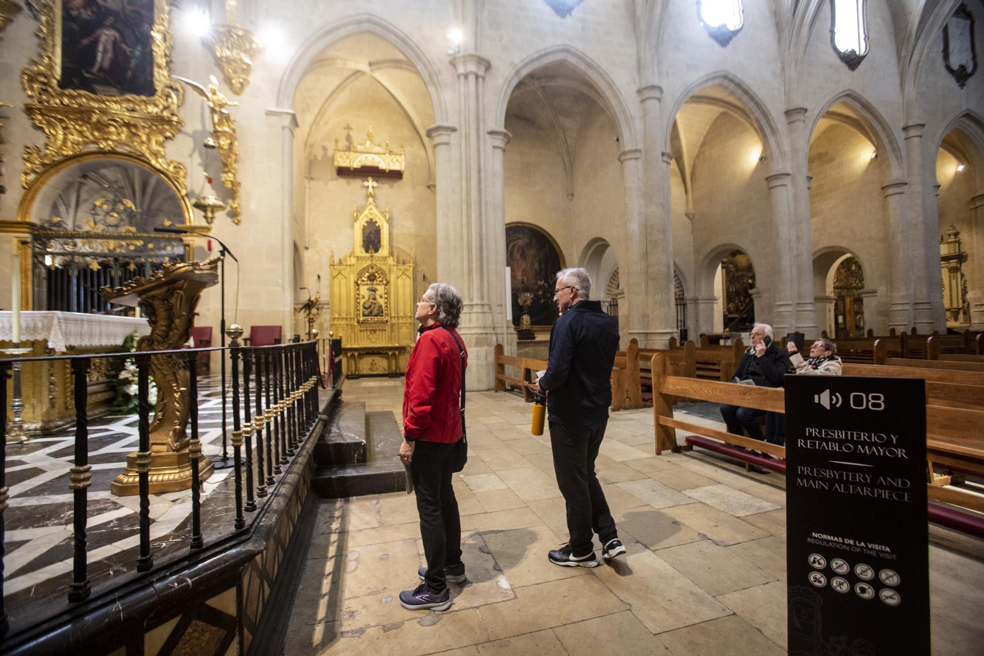 Seis euros para visitar la Basílica de Santa María de Alicante