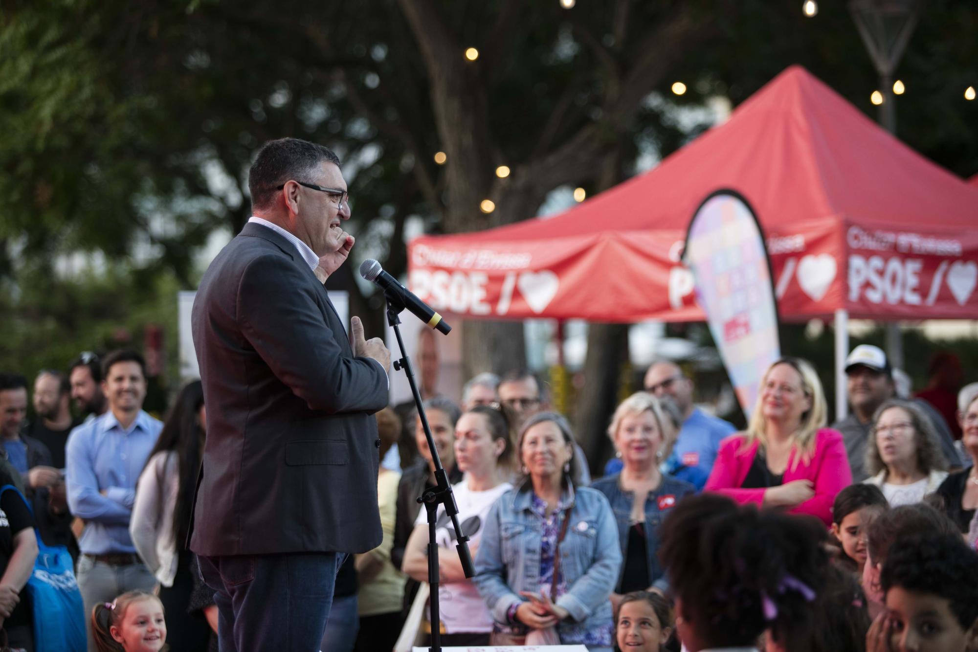 Mira aquí todas las fotos del acto de cierre de campaña del PSOE de Ibiza