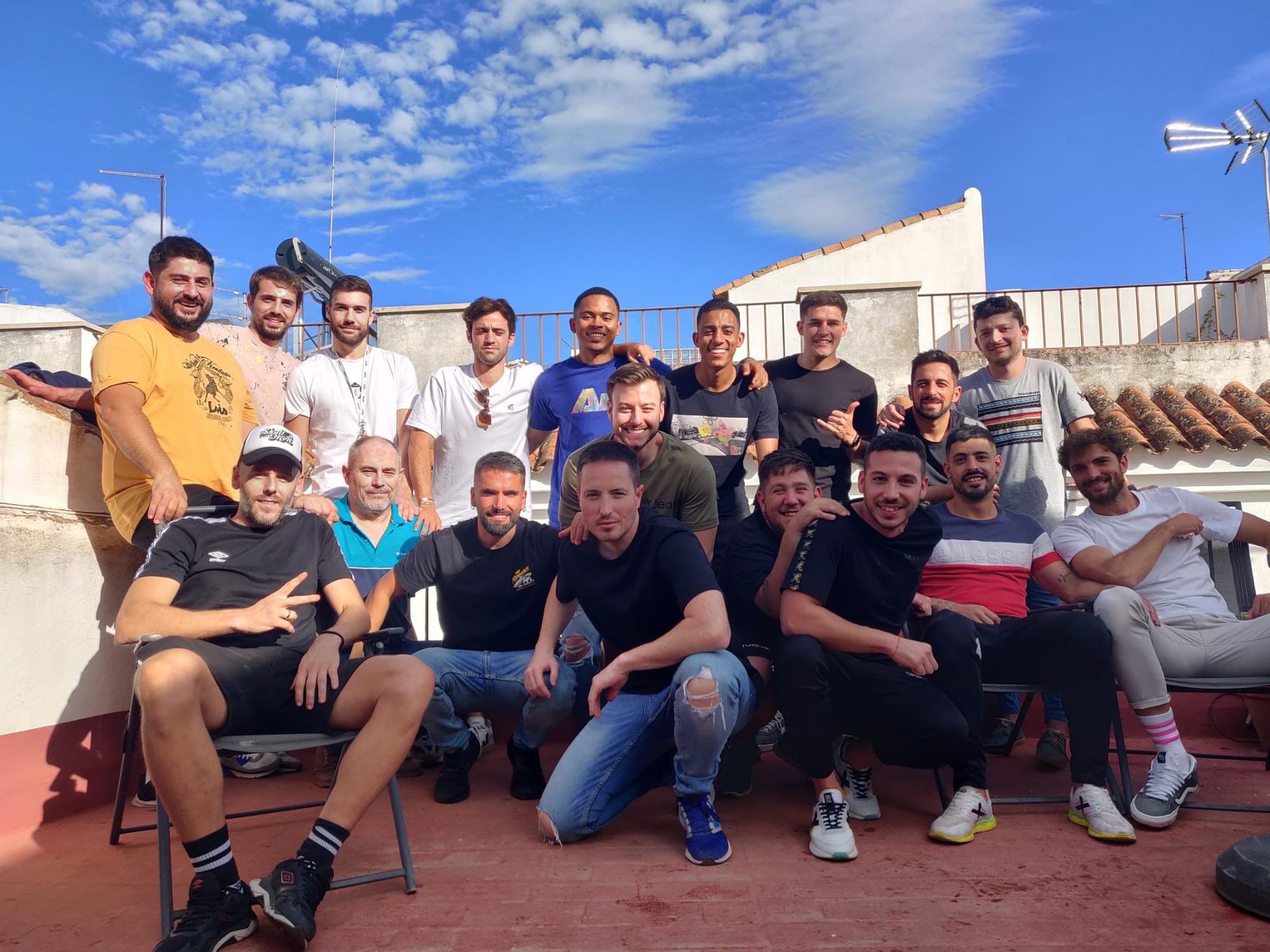 Convivencia de la plantilla del Córdoba Futsal esta semana.