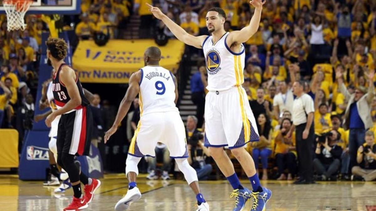 Klay Thompson, intratable en los Warriors