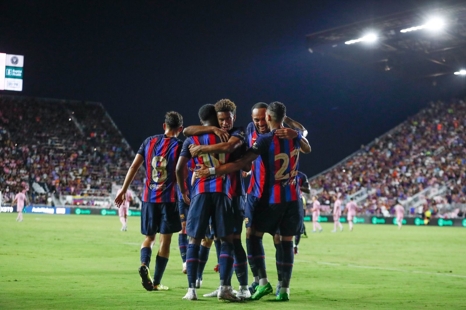 Las mejores imágenes de la goleada del Barça en Miami