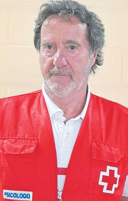 Luis Pérez, psicólogo de Cruz Roja L.O.