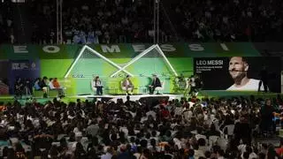 La lección de Leo Messi ante más de 6.000 personas en Asturias: "Para crecer hay que aprender de la derrota y saber perder; hay que disfrutar del proceso y no quedarse solo con el resultado"