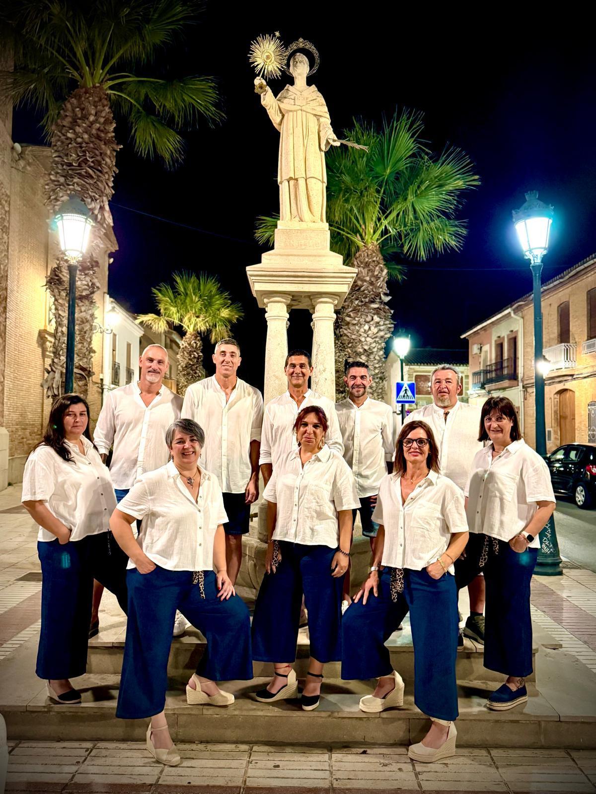 Festeras y festeros de Sant Ramón 2025.
