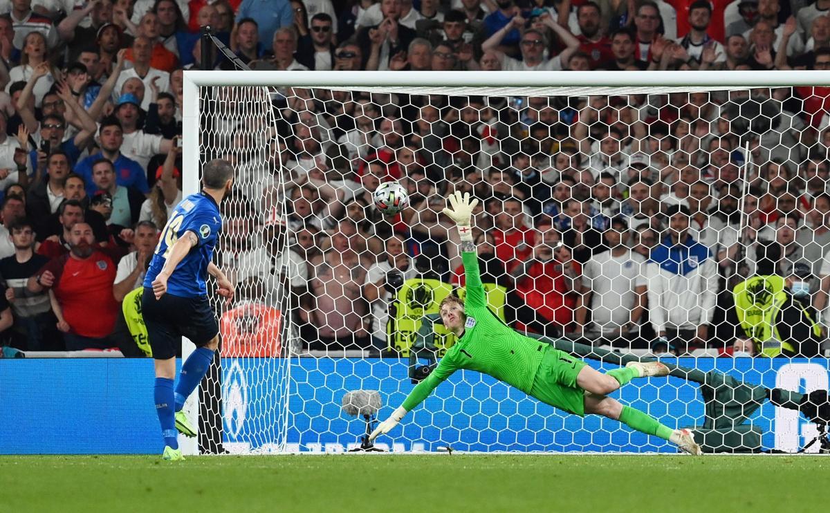 Así fue la tanda de penaltis en la que Italia conquistó la Eurocopa