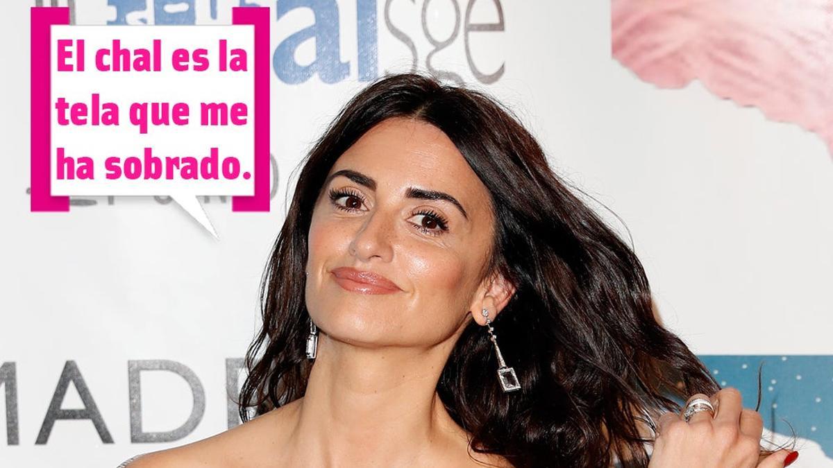 Penélope Cruz bien de chal