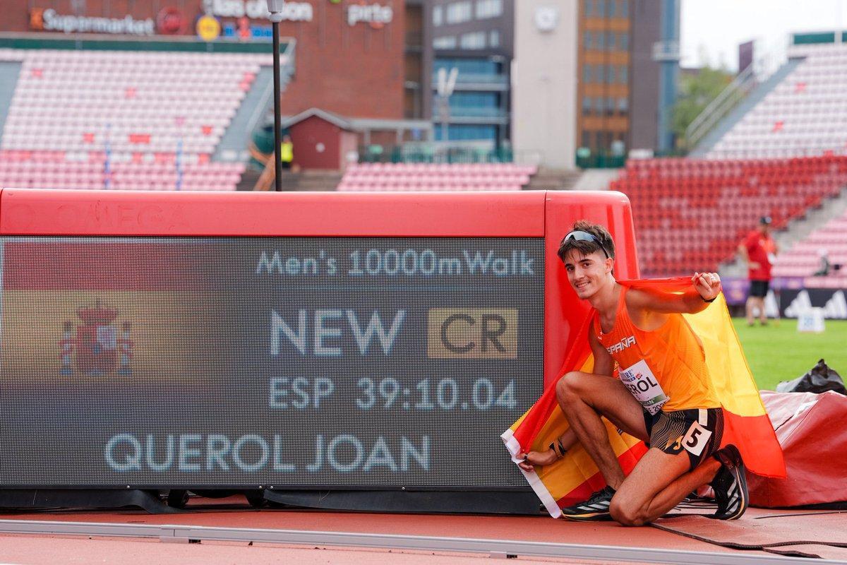 Oro y récord del Campeonato para Joan Querol