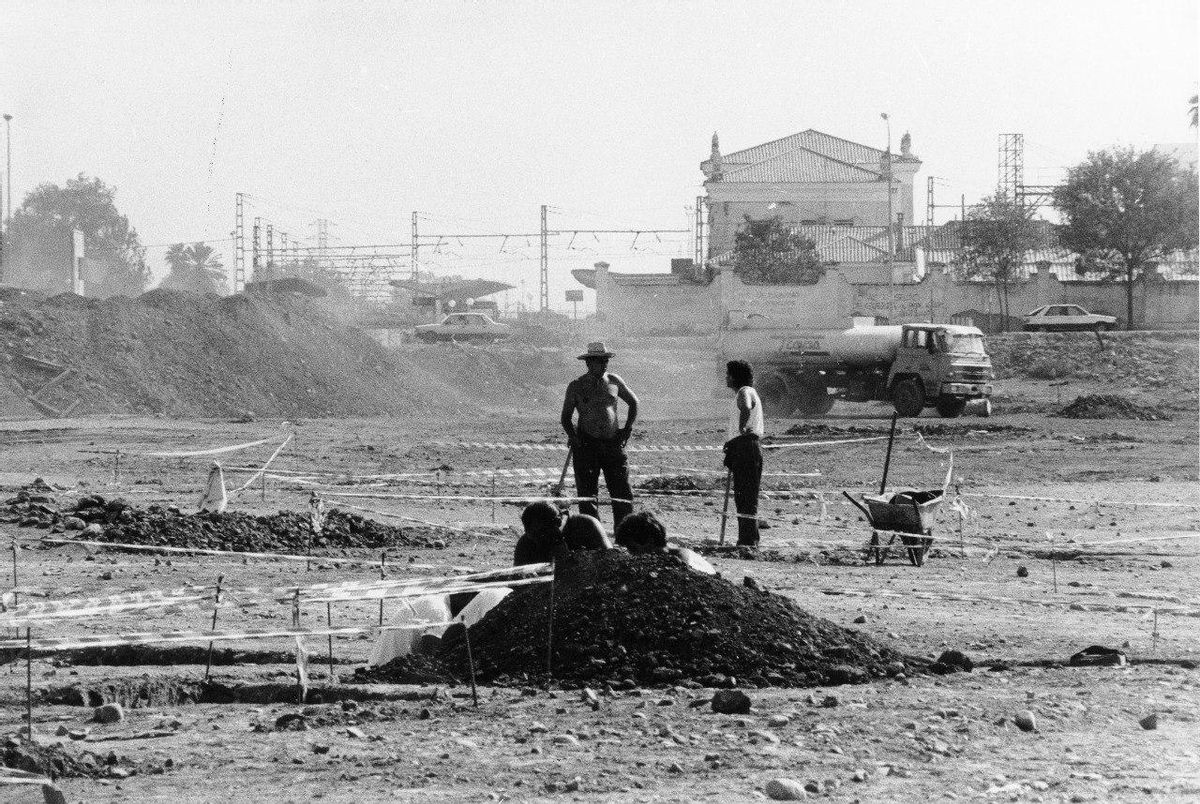 Excavaciones en Cercadilla.