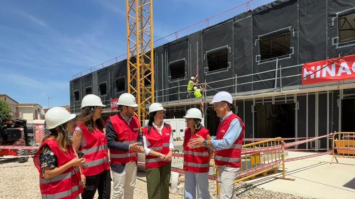 Valentia finalizará las obras de su nuevo centro en Monzón en el primer trimestre de 2027