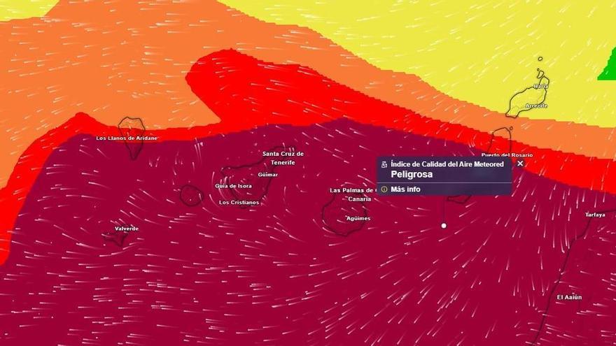 La calima marcará el tiempo este martes en Tenerife, aunque tenderá a cambiar durante el día según la Aemet
