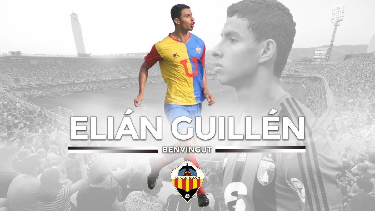 El Castellón incorpora al central sub-23 venezolano Elián Guillén