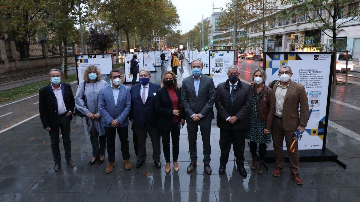 &#039;El Periódico de Aragón&#039; conmemora sus 30 años de intensa historia con una exposición en Zaragoza