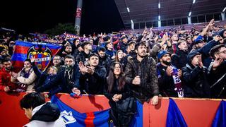 Fiebre levantinista para animar al equipo en Huesca