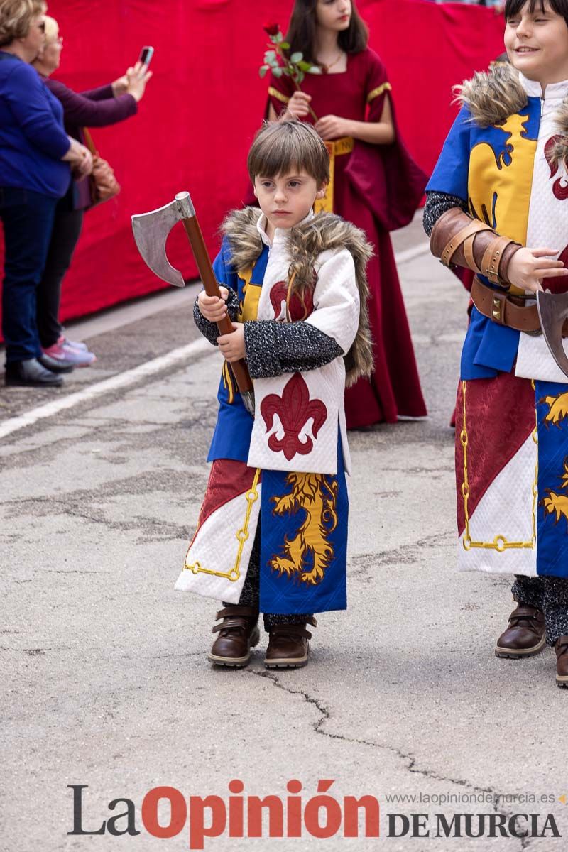 Desfile infantil en las Fiestas de Caravaca (Bando Cristiano)