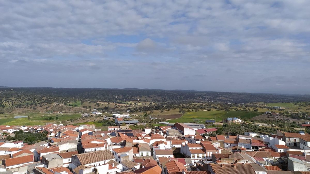 Vista panorámica de Pedroche.
