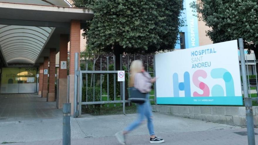 Entrada de l&#039;Hospital Sant Andreu de Manresa |