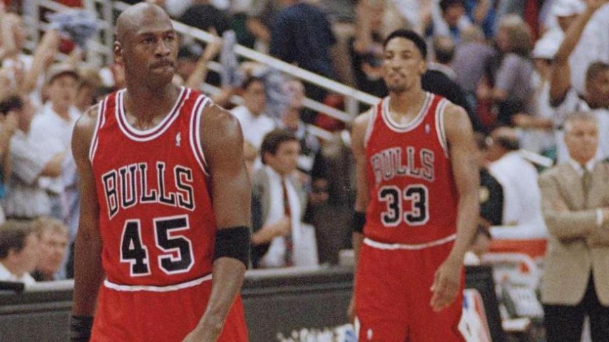Scottie Pippen y Michael Jordan, excompañeros en los Chicago Bulls