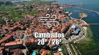 El tiempo en Cambados: previsión meteorológica para hoy, sábado 15 de agosto