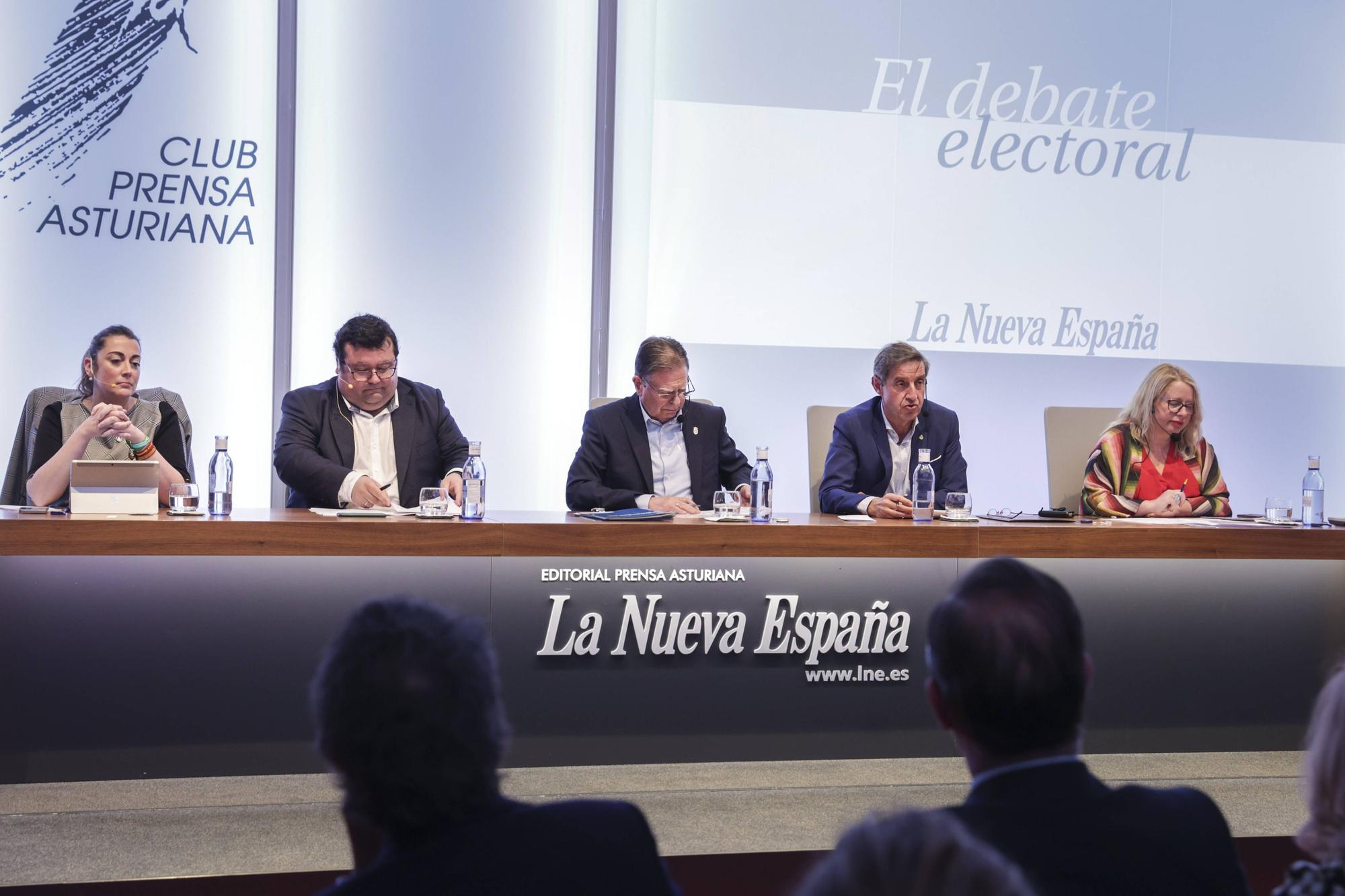 En imágenes: Así fue el debate decisivo por la Alcaldía de Oviedo