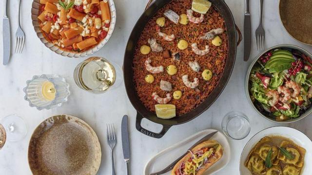 Los sabores mediterráneos protagonizan la propuesta gastronómica de Villa Mercedes. | FOTOS: GRUPO MAMBO
