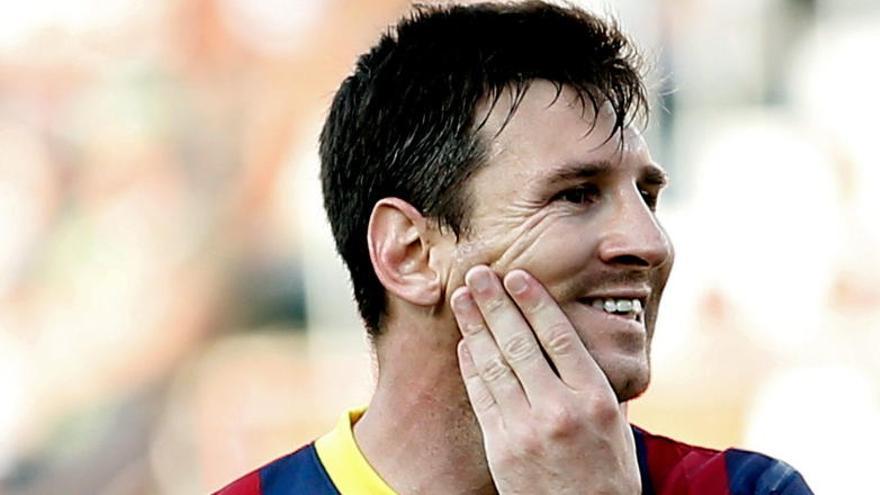 Leo Messi, juador del FC Barcelona.