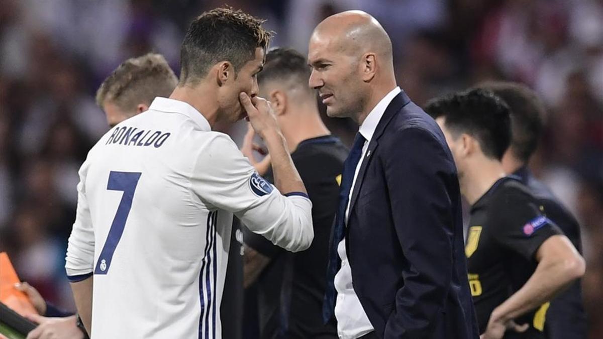 Zidane se deshace en elogios hacia Cristiano