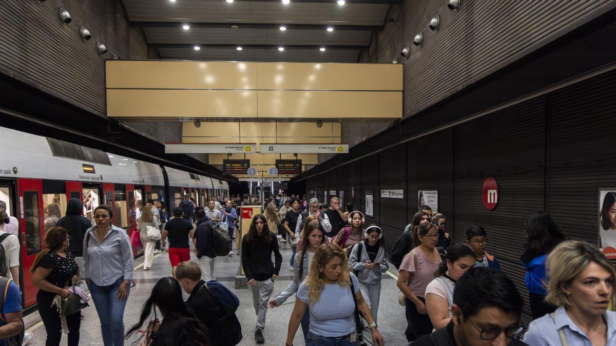 Metrovalencia crece un 8% respecto a los desplazamientos de junio de 2025
