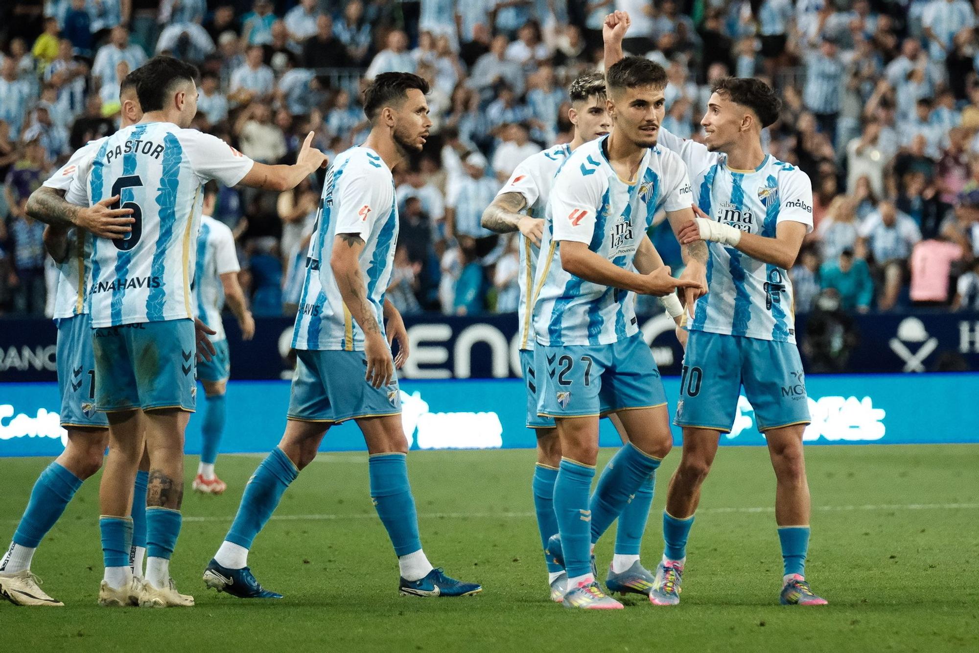 Málaga CF - Sporting. Jornada 40, Liga Hypermotion