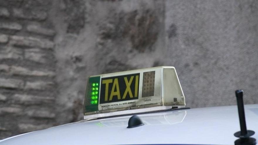 Un taxi de la capital