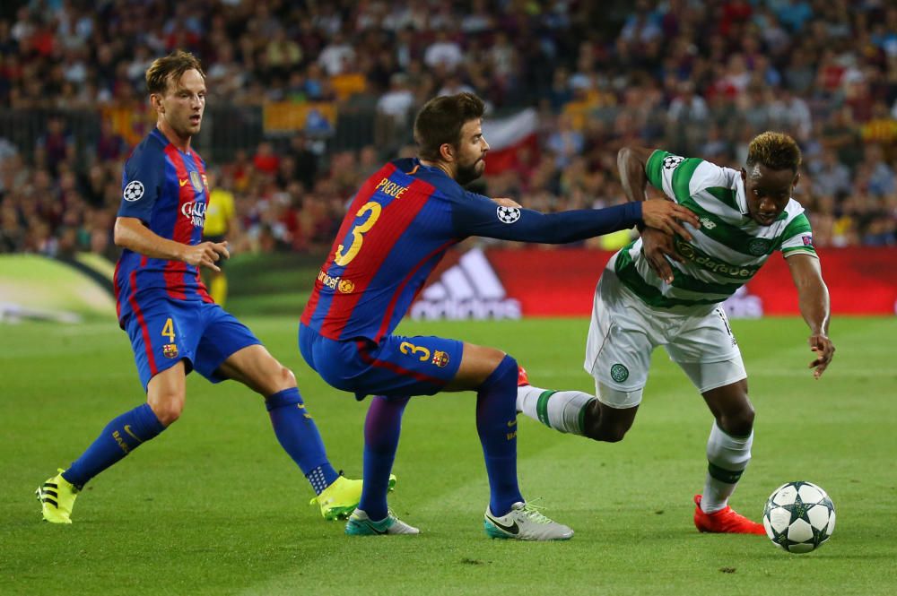 El Barça goleja el Celtic al Camp Nou