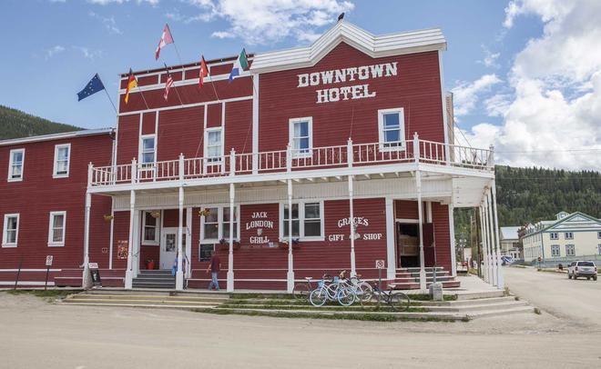 Downtown Hotel in Dawson, Yukon
