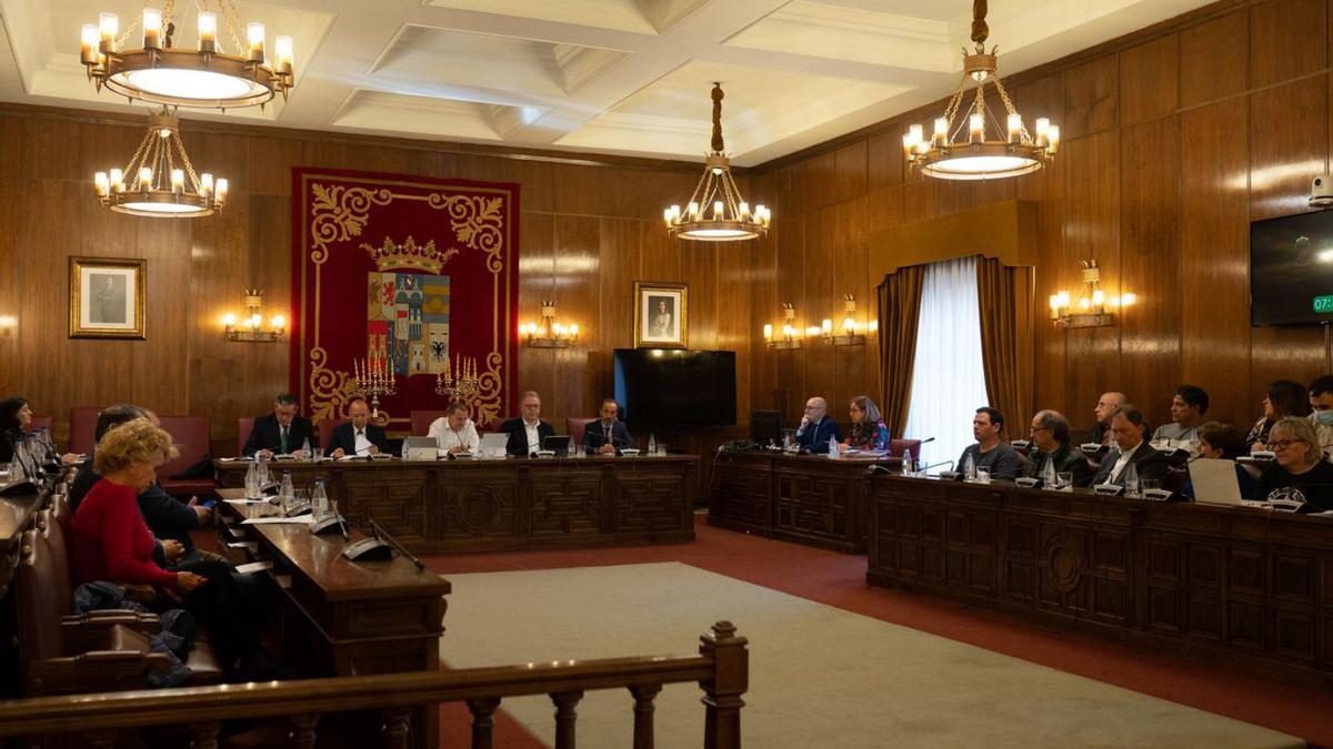 Pleno de la Diputación de Zamora en una imagen de archivo.