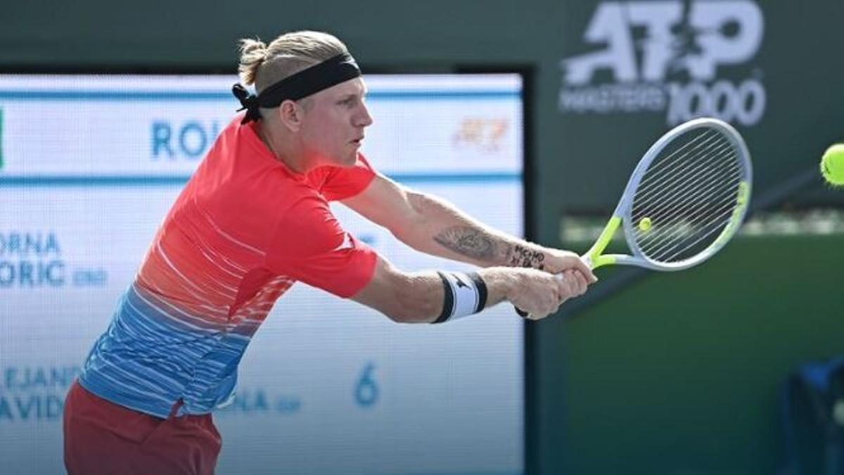 Davidovich sale victorioso del primer duelo de Indian Wells