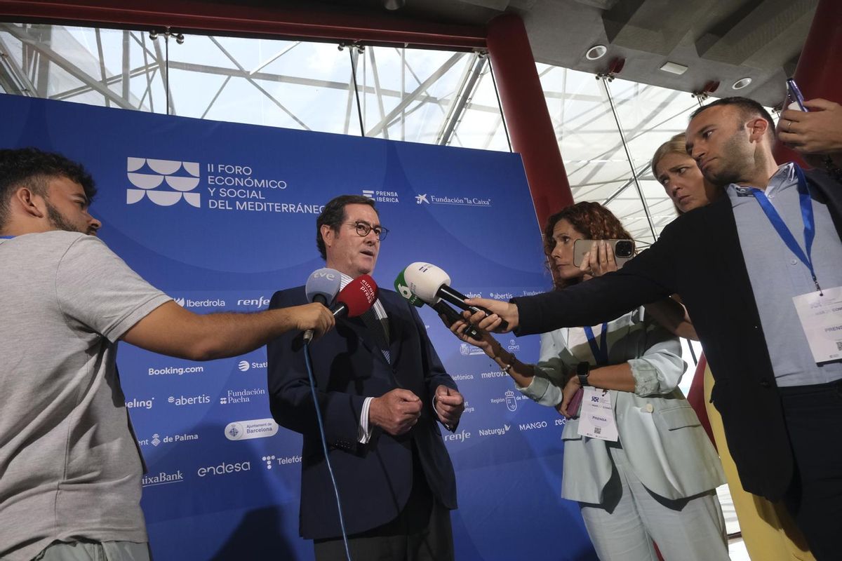 La primera jornada del II Foro del Mediterráneo, en imágenes