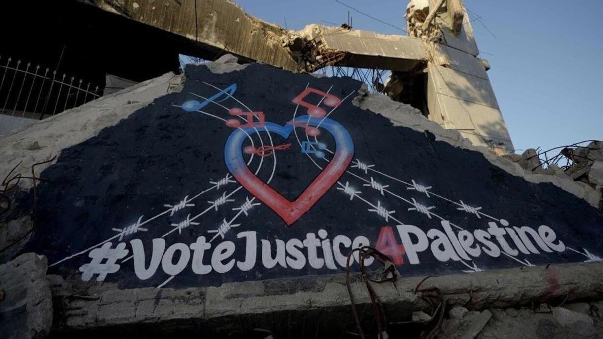 La coalición 'Ceasefire Now' lanza esta semana una iniciativa que exige justicia y libertad para Palestina coincidiendo con la celebración de la 70ª Edición del Festival de Eurovisión.