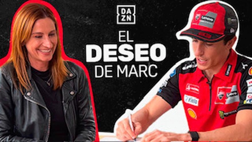 Marc Márquez en DAZN: "No voy a ser tan conservador con mi deseo de 2025"