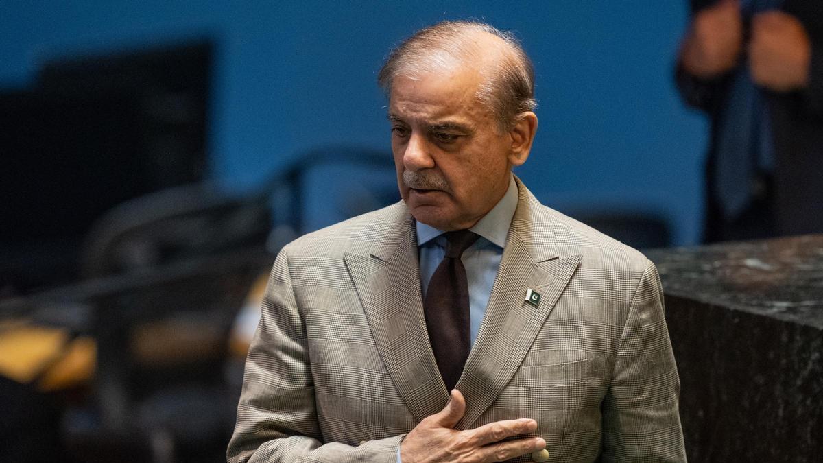El primer ministro de Pakistán, Shehbaz Sharif.