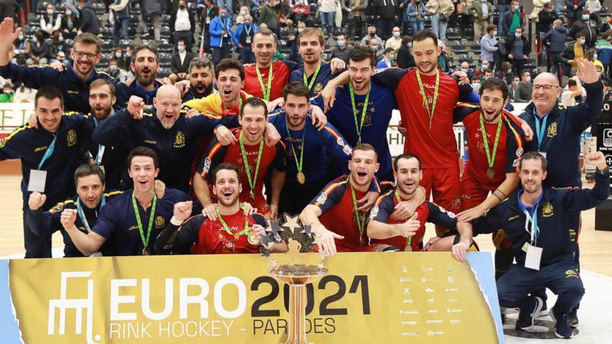 La selección española campeona de Europa el año pasado. |  // WSE