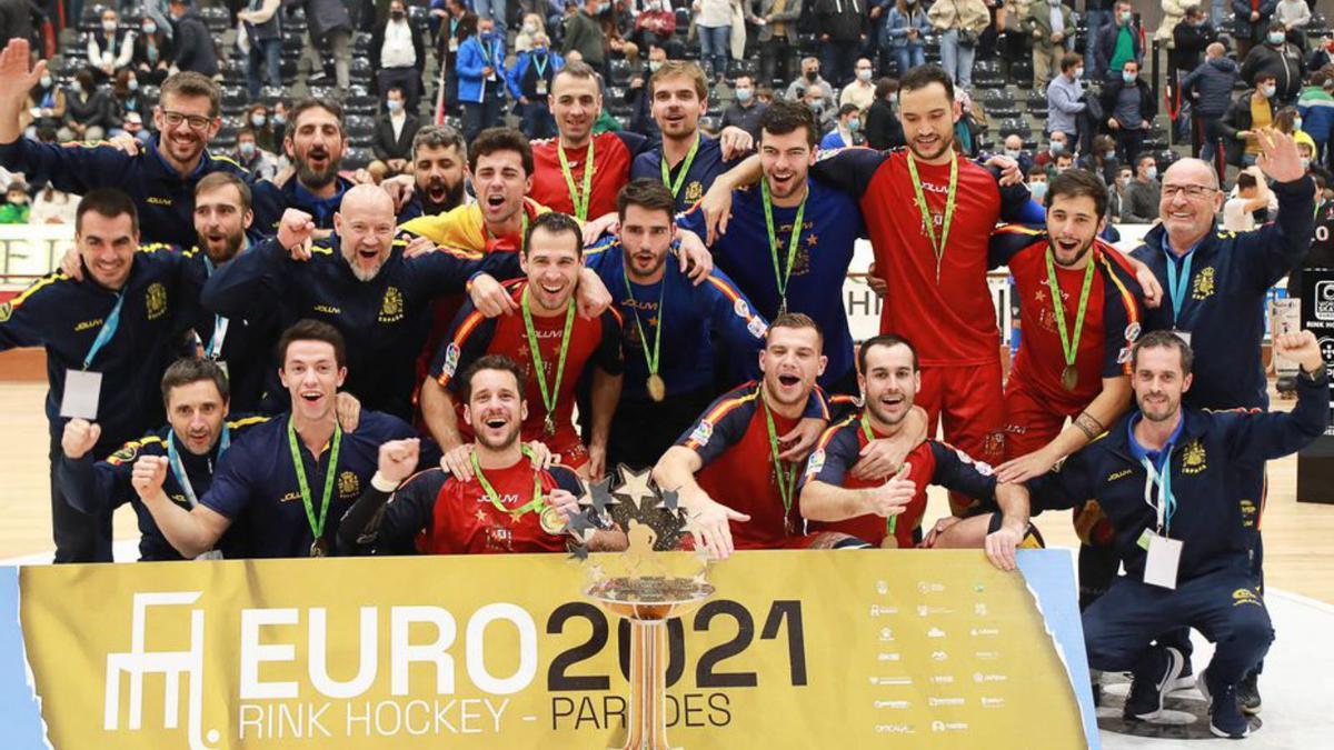 La selección española campeona de Europa el año pasado. |  // WSE