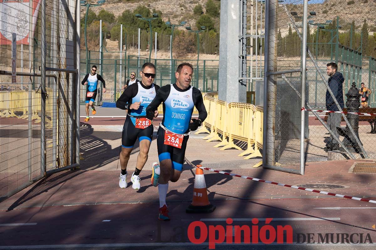 Campeonato Regional de Duatlón por relevos Súper Sprint en Calasparra (carrera a pie)