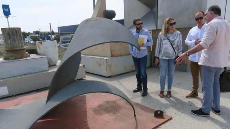 Calp restaurará la escultura de Alfaro «Cosmos 62»