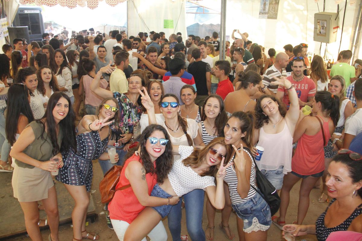 Ambiente en la Feria de Alcolea.