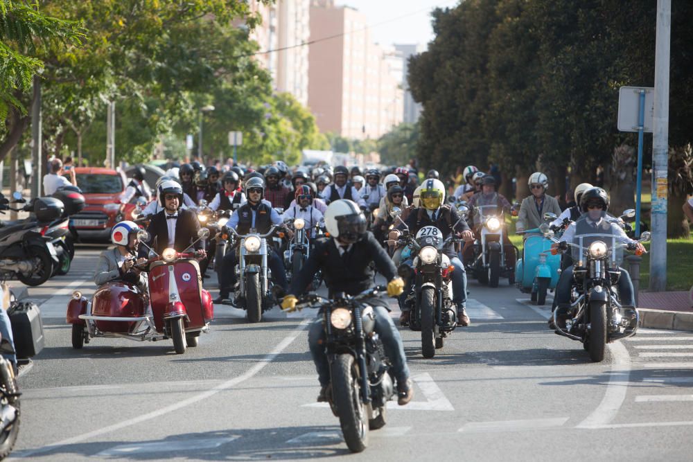 Motos custom y vintage invaden Alicante para luchar contra el cáncer de próstata