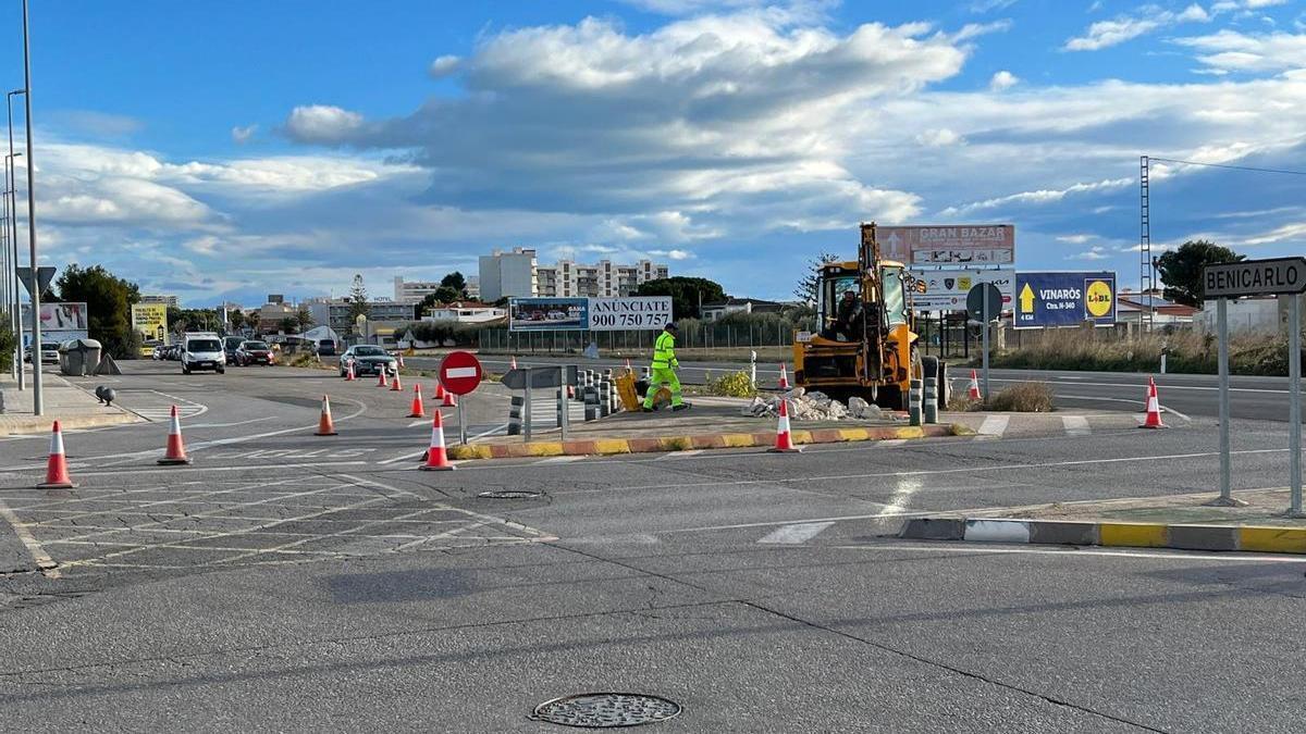 Los operarios empezaron este miércoles las obras.