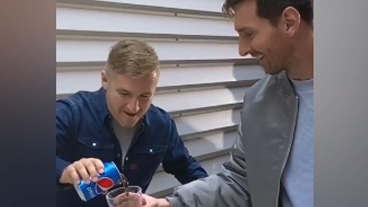 Messi hace una auténtica locura en el nuevo anuncio de Pepsi