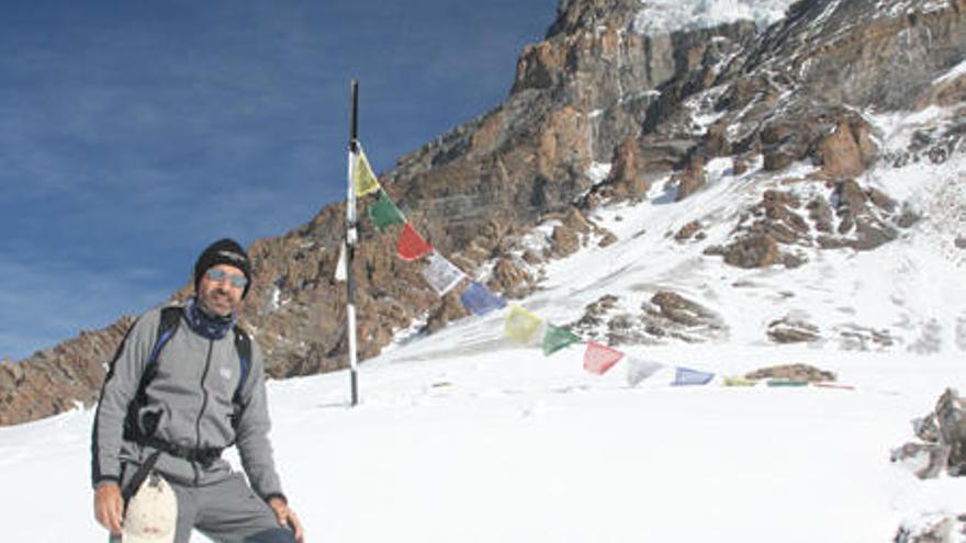 Torán, en las proximidades del campo base del Everest.