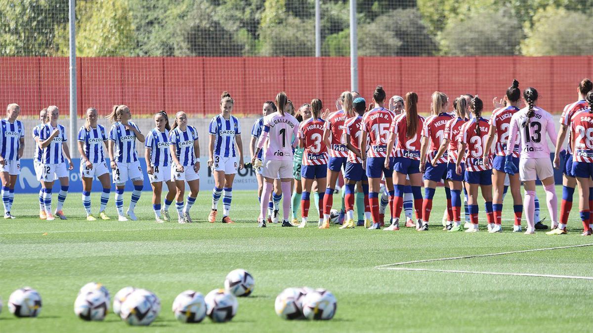 Suspendido el Atlético de Madrid - Real Sociedad